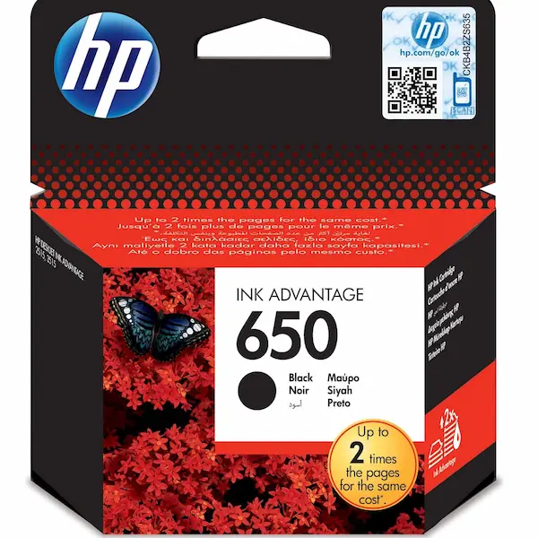 OEM HP 650 Ink - Black