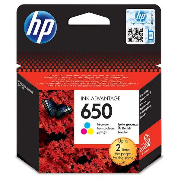 OEM HP 650 Ink - Colour