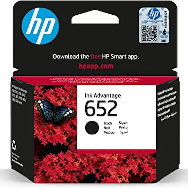 OEM HP 652 Ink - Black