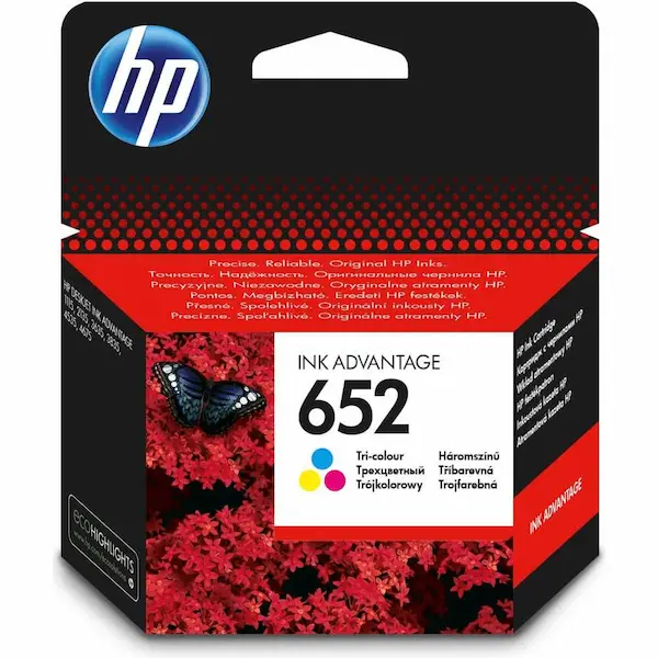 OEM HP 652 Ink - Colour