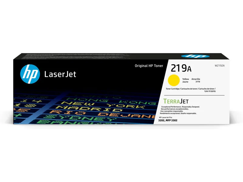 OEM HP 219A - (W2192A) Toner - Yellow