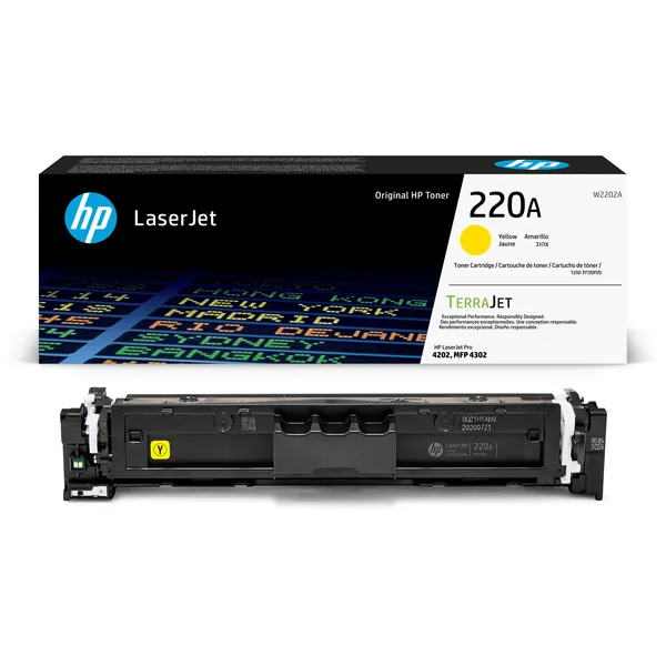 OEM HP 220A - (W2202A) Toner - Yellow