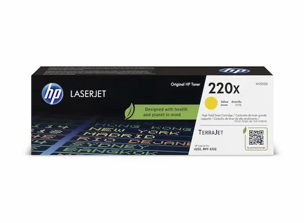 OEM HP 220X - (W2202X) Toner - Yellow